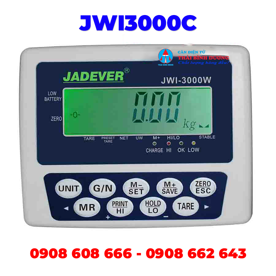 đầu cân jwi3000c